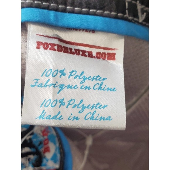 Fox Board Men's Red & White 100% Polyester Pull On Swimwear Shorts Size 32 - Picture 9 of 13